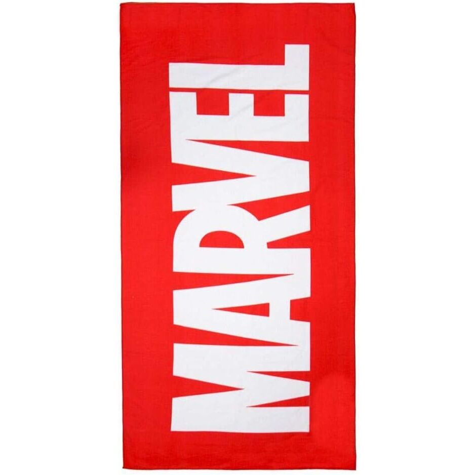 Marvel - Toalla  de playa microfibra logo" MARVEL" (90 x180Cm)