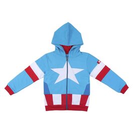 Avengers - Sudadera con capucha de algodn Capitn Amrica 4A