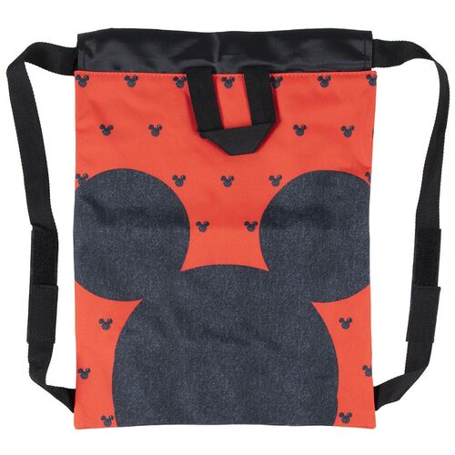 Mickey - Bolsa saquito rojo (33Cm x 26Cm)