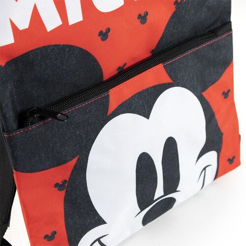 Mickey - Bolsa saquito rojo (33Cm x 26Cm)