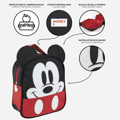 Mickey - Porta merienda infantil