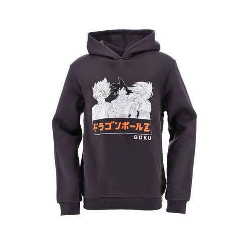 Dragon Ball - Sudadera con capucha juvenil Gris 8A