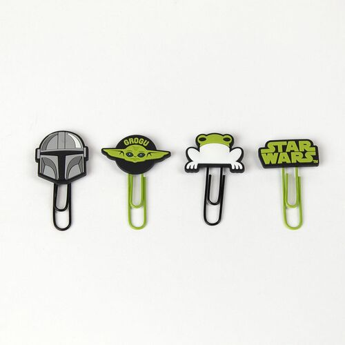 The Mandalorian - Pack x4 clips decorados