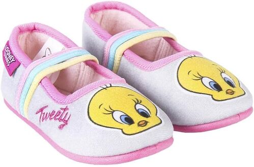 Looney Tunes - Zapatillas de casa tipo bailarina 25