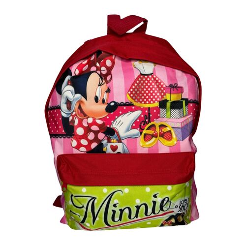 Minnie - Mochila infantil col. Shop 39 Cm.