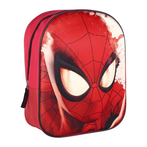 Spiderman - Mochila infantil 31cm 3D Marvel