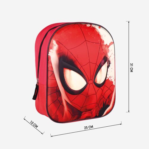 Spiderman - Mochila infantil 31cm 3D Marvel