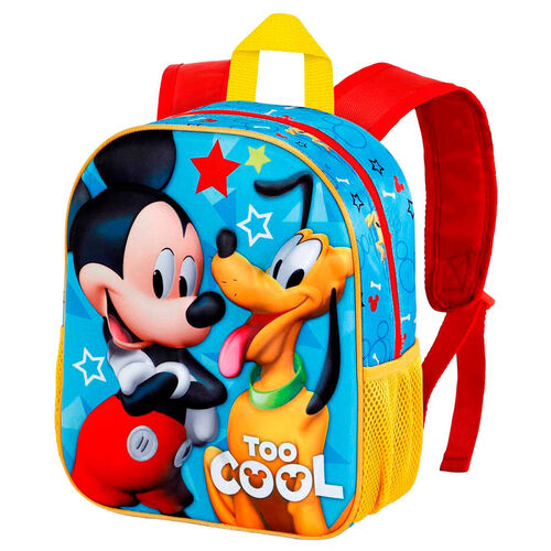 Mickey - Mochila infantil 3D 31cm Mickey & Pluto