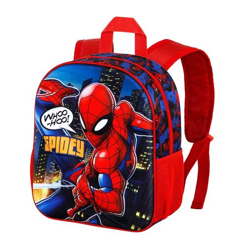 Spiderman - Mochila infantil relieve 3D Mighty 31cm