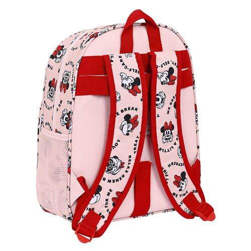 Minnie - Mochila "Me Time" 38cm rosa adaptable