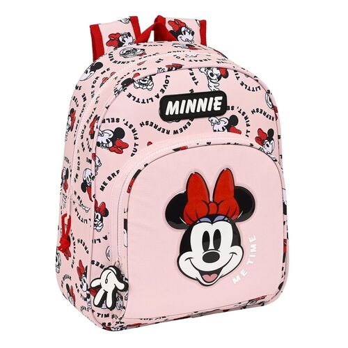 Minnie - Mochila "Me Time" 38cm rosa adaptable