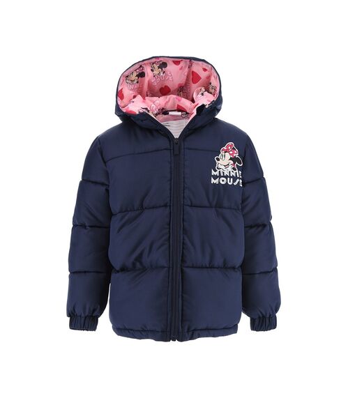 Minnie - Parka infantil nia con capucha Azul oscuro 3A