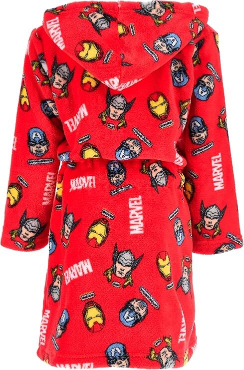 Avengers - Bata de coralina infantil Rojo 4A