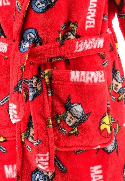 Avengers - Bata de coralina infantil Rojo 4A