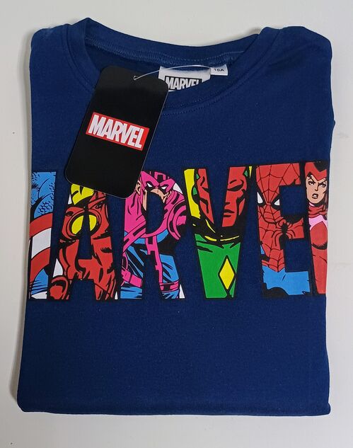 Marvel - Pijama  de pantalón largo Navy 8A