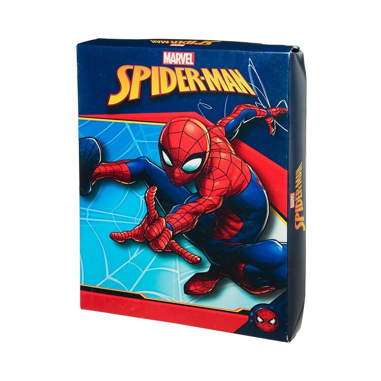 Spiderman - Pijama infantil largo interlock  en caja Azul oscuro 3A