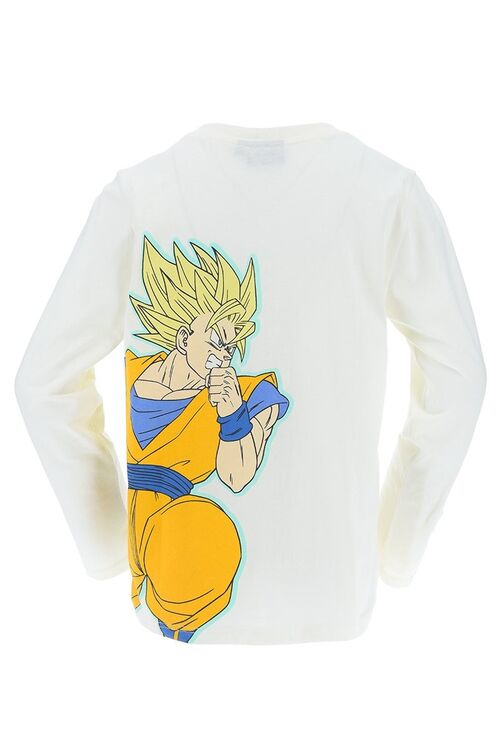 Dragon Ball Z - Camiseta manga larga Blanco 8A