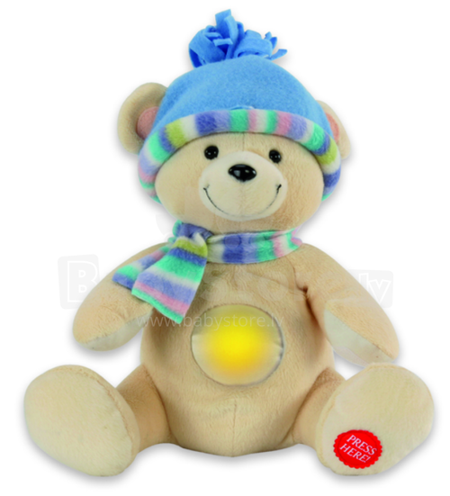 Ansmann - Peluche  oso Tobi  musical con luz de noche integrada