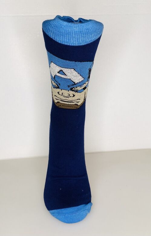 Marvel - Calcetines C. America Azul oscuro Talla Unica