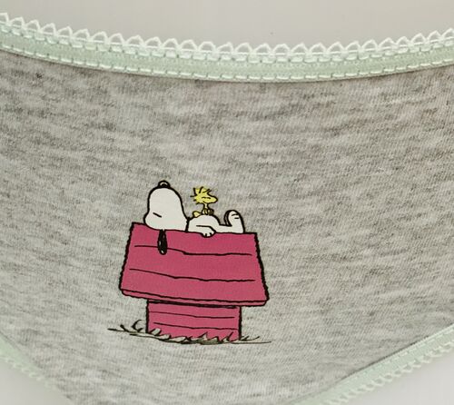 Snoopy - Caja 3 bragas niña 2/3A