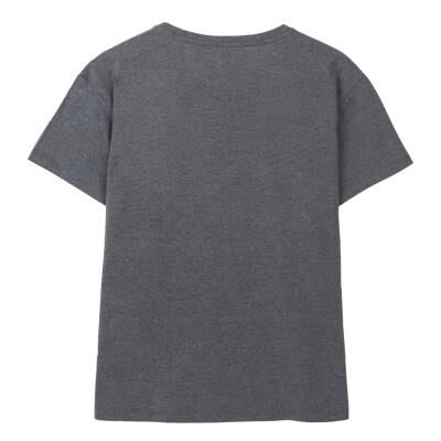 Stitch - Camiseta corta single jersey mujer Gris XL