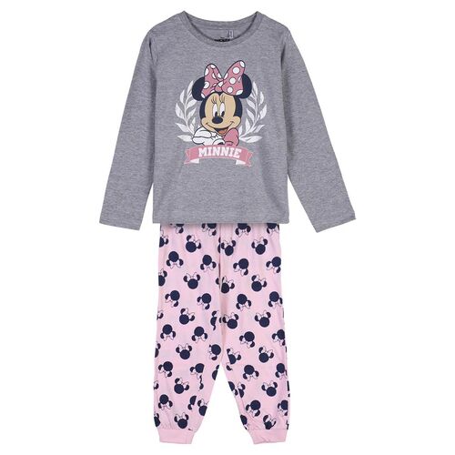 Minnie - Pijama largo single jersey nia Rosa 2A