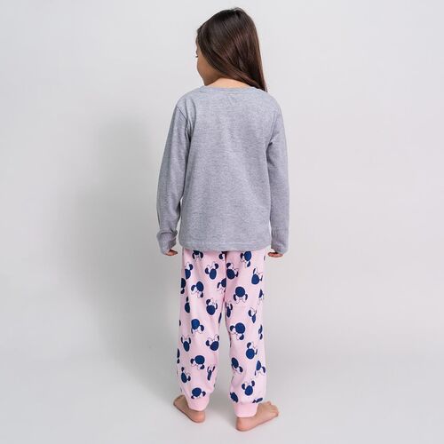 Minnie - Pijama largo single jersey nia Rosa 2A