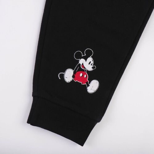 Mickey - Chandal de algodn conjunto de 3 piezas Negro 4A