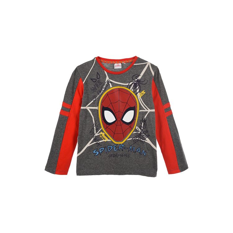 Spiderman - Camiseta manga larga infantil nio Azul claro 3A