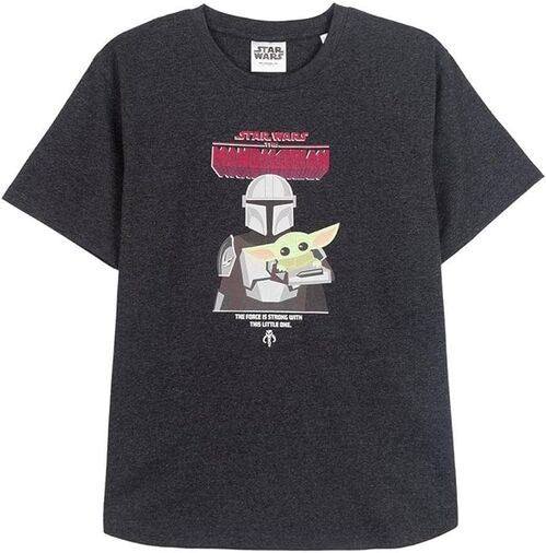 The Mandalorian - Camiseta corta single jersey punto mujer S