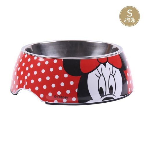 Minnie - Comedero/bebedero para mascotas tamaño S 180ml