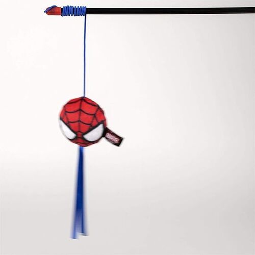 Spiderman - Juguete varita para gato